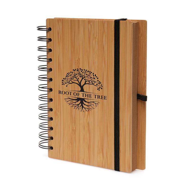 Image of Spiral Bamboo Notebook